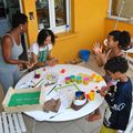 Première visiteuse dans notre nouvel home : Margot auréolée de sa mention TB au Bac