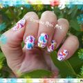 Nail art "Barbie"