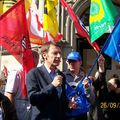 Manifestation pour le NON à la privatisation de la Poste