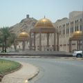 Rond-point à Mutrah (Sultanat d'Oman)