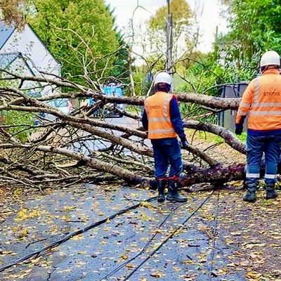 TEMPÊTE « BENJAMIN » : DES FOYERS TOUJOURS PRIVÉS D’ÉLECTRICITÉ SUR HIRSON ET NEUVE-MAISON.