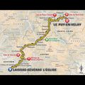 TOUR DE FRANCE 2017 - étape 15, dim 16.07 - carte et profil.