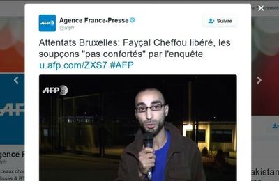 Fayçal Cheffou diffamé et accusé de "terrorisme" par Frédéric Haziza, vient d'être libéré par la police