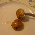 Boulettes de veau aux herbes...