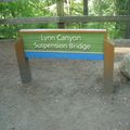 Weekend avec Fatiha : Lynn Suspension Bridge
