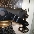 §§- Canon de 57mm Nordenfelt sur affut chandelier à Loncin