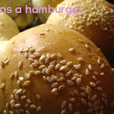 Des pains à hamburger en MAP 
