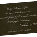 mariage de Nathalie et Cédric