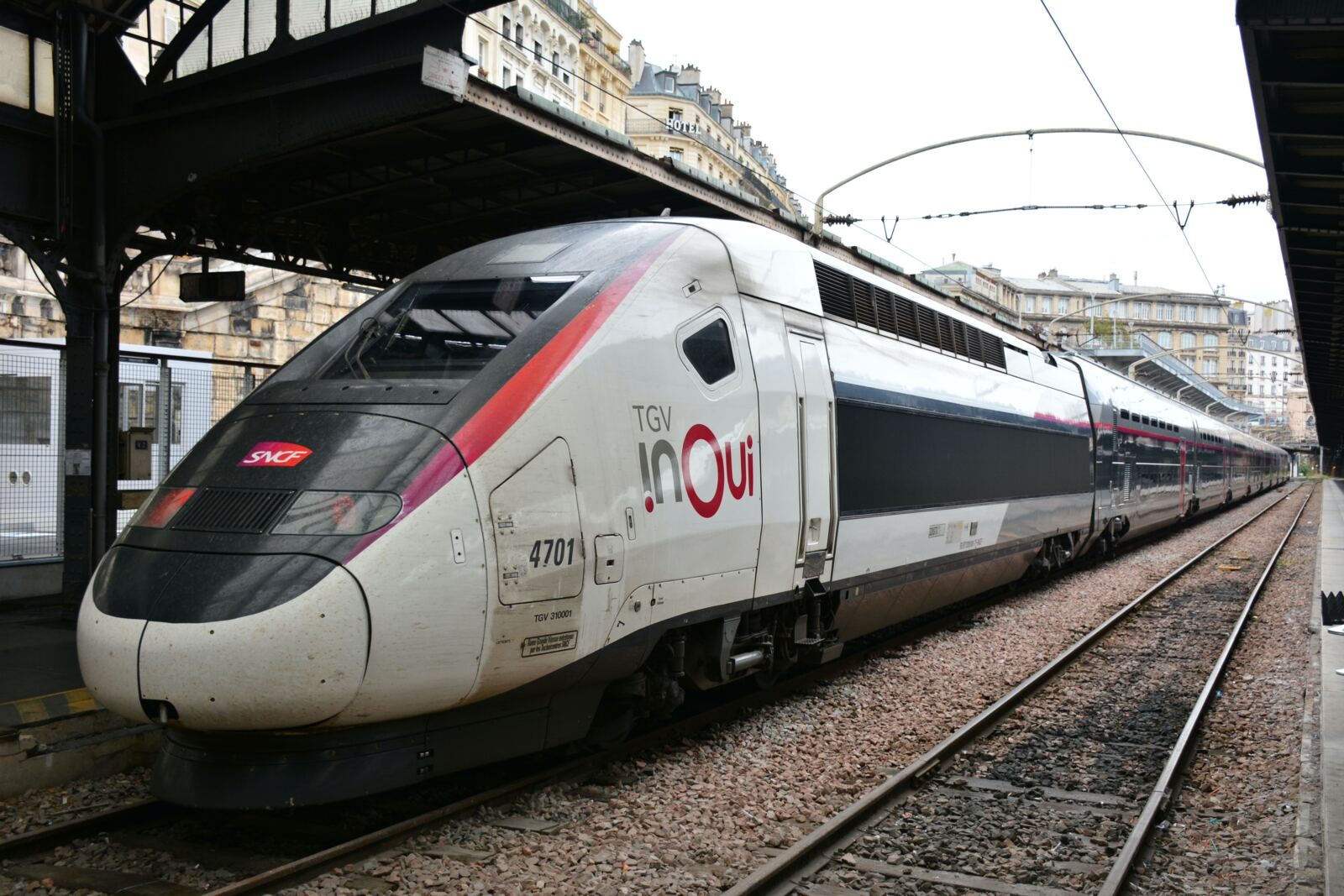 TGV 2N2 Euroduplex at Paris-Est, 26 septembre 2019