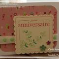 Carte Anniversaire Modèle Portefeuille