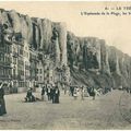 811 - L'Esplanade de la Plage, les Villas et les Falaises.