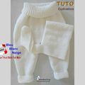 TUTO tricot bb FACILE et PREMA BOUTIQUE bebe modele layette bébé et patron a tricoter Explications brassière, bonnet, chaussons et Reborn