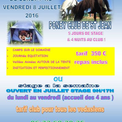 stage equitation montpellier : ouvert tout juillet 2016!!!!