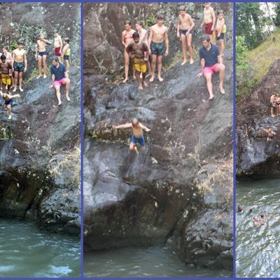 Voyage Titou Dadou 11 baignade au trou Feuillet