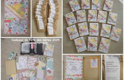 Cadeau de fête des mères en classe de Maison des enfants!