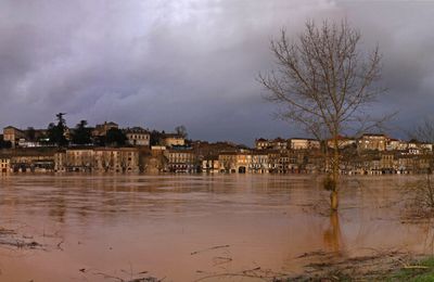 Réchauffement climatique : La fonte des neiges est déjà là et le Rhin déborde - Global warming: snowmelt is already here