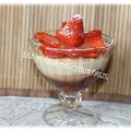 Crème vanillée aux fraises ( Thermomix)