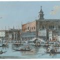 Giacomo Guardi (Venice 1764 – 1835), The Ducal Palace, Venice