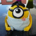 Gâteau 3D: Minion de "Moi, moche et méchant"