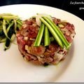 "Tartare" de canard et canard