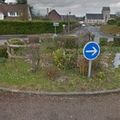 Rond-point à Fontaine-Etoupefour