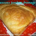 Chaussons jambon-fromage