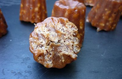 Bouchées au carambars et riz soufflé