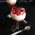 Mousse Mascarpone Citron et Framboises