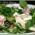 Salade de mâche sauvage