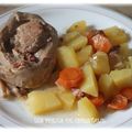 Osso bucco de dinde façon baeckeoffe ( mijoteuse )