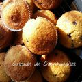 Muffins aux pépites de chocolat et à la noix de coco