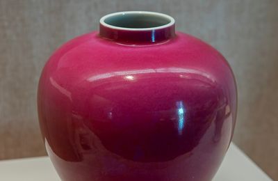 Red-glazed jar, Yongzheng reign (1723-1735)