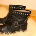 Boots en cuir 