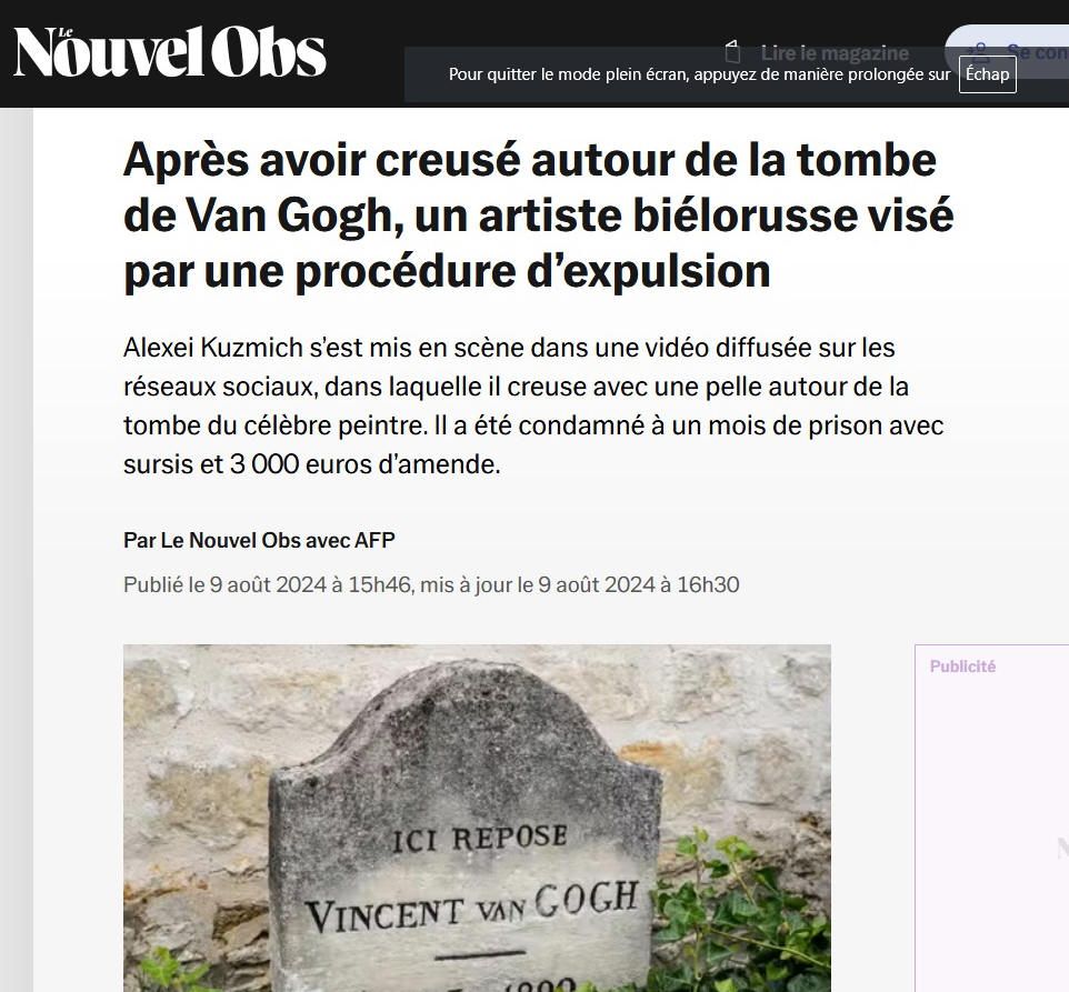 van gogh tombe