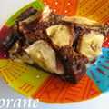 Clafoutis banane et cacao