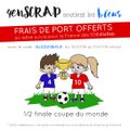 Les 4enSCRAP soutiennent les bleus !