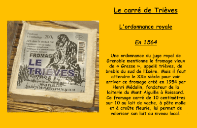 le carré de Trièves, en 1564