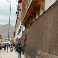 Les rues de Cuzco, vestiges Incas
