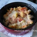 Gratin "minute" aux écrevisses