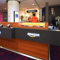 Un kiosque Amazon à La Défense