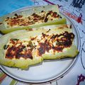 Recette corse: courgettes au brocciu