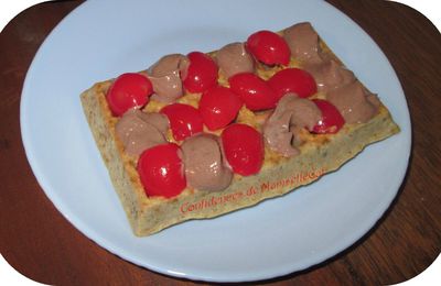 Gaufre façon forêt noire