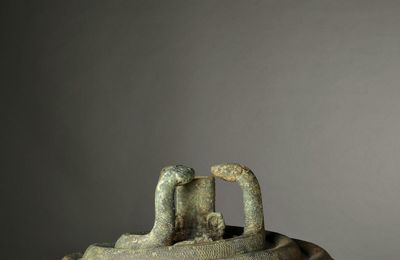 Drum Stand, Warring States Period (475-221 BC)