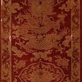 Antique Chinese Silk cut Velvet with Gold Thread, 1700-1800 A.D.