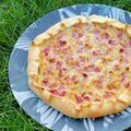 TARTE POIREAUX JAMBON BECHAMEL