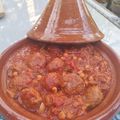 Ma tajine de boulettes de bœuf aux légumes 