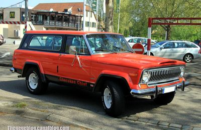 Jeep cherokee chief de 1977 (Retrorencard mai 2013)