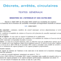 Décret relatif aux modalités de création et d'exercice de la fonction de conseiller municipal correspondant incendie et secours