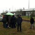 Pause sous le pont de Chevire