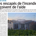 Incendie d'habitation